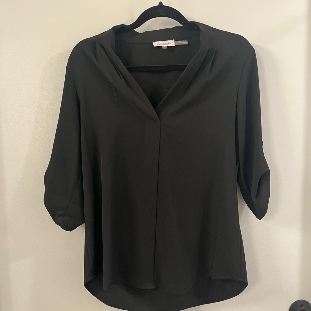 Calvin Klein Black Women's Blouse